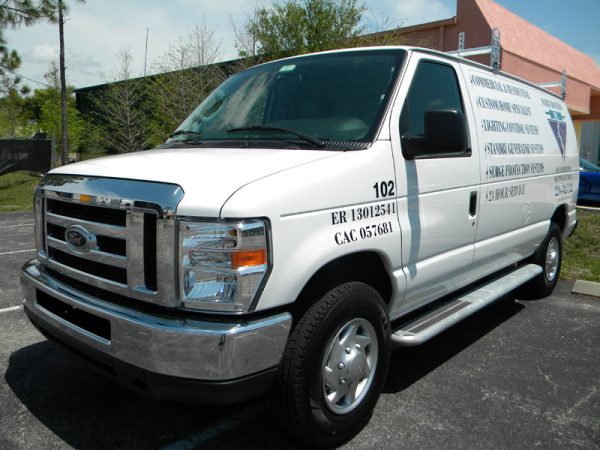GM or Ford E-Series Aluminum Ladder Racks (2) Bar - Image 5
