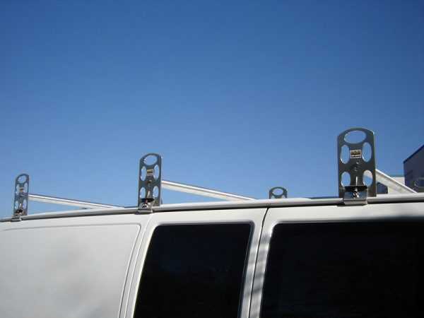 GM or Ford E Series Aluminum Ladder Racks (3-bar) - Image 3