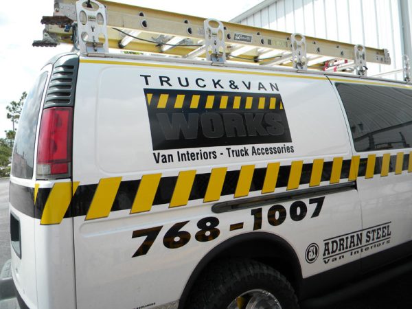 GMC Van ladder rack 4