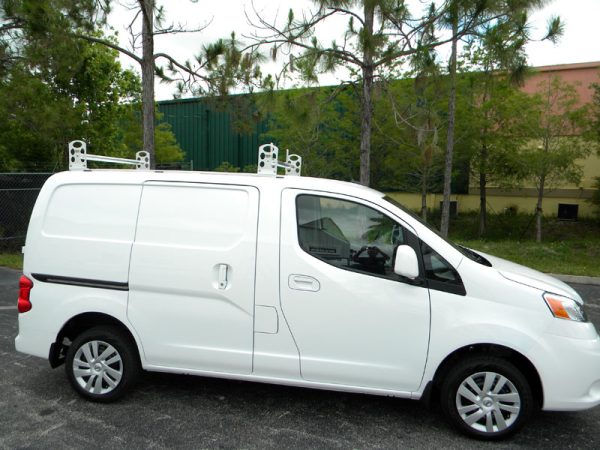 New Nissan NV-200 with Tuff Racks Ladder Racks