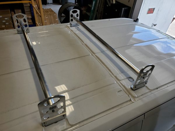 Ford Transit (3) Bar Ladder Racks w/Roller for 130" to 148" Wheel Bases, Low, Mid and High Roof - Image 6