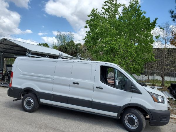 Ford Transit (3) Bar Ladder Racks w/Roller for 130" to 148" Wheel Bases, Low, Mid and High Roof - Image 3