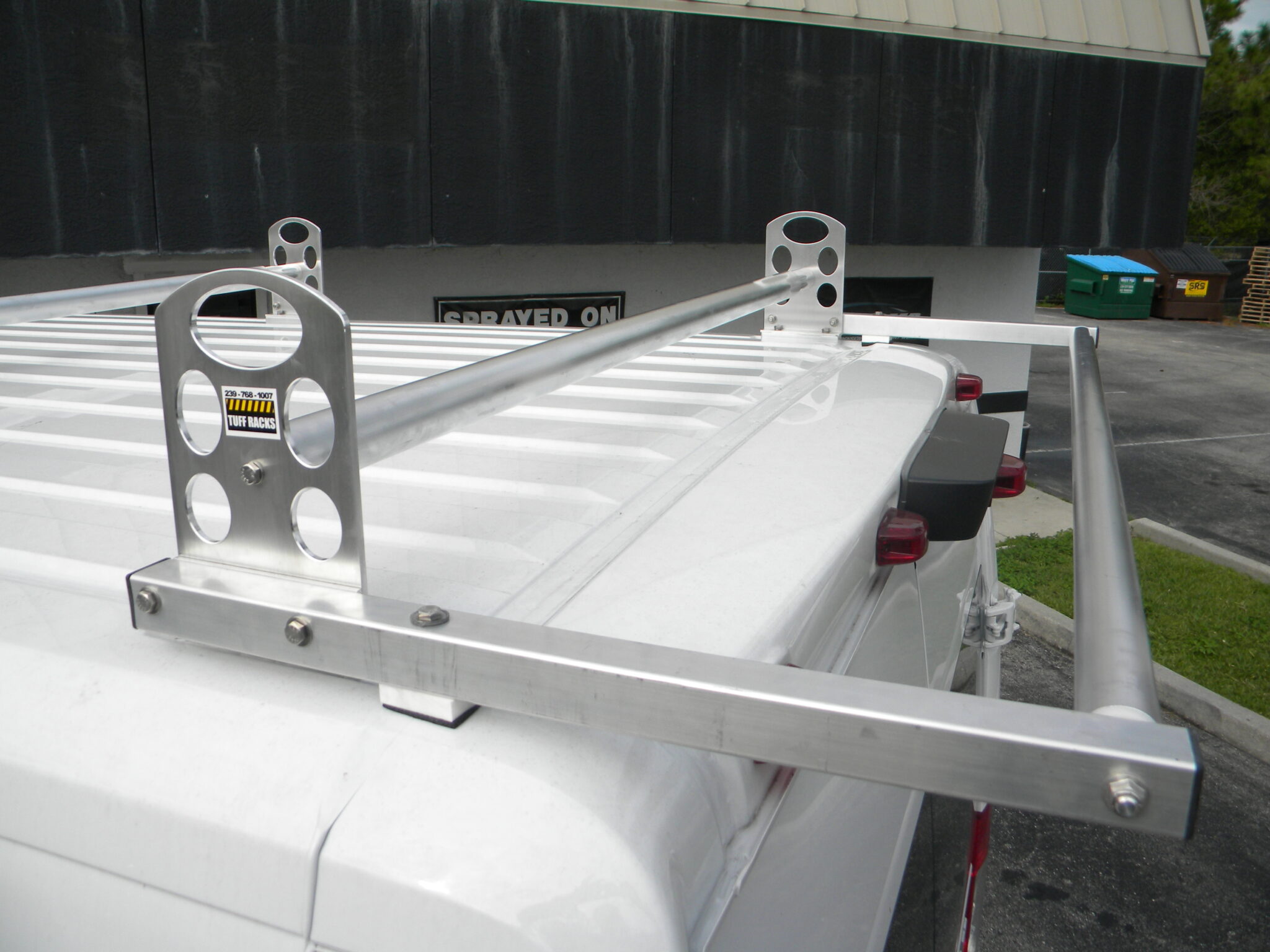 Ram ProMaster (3) Bar Ladder Rack w/Roller Tuff Racks