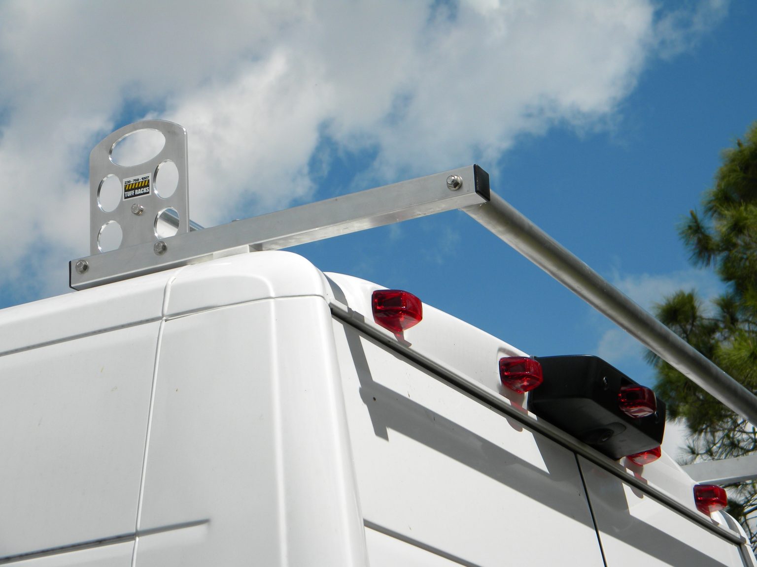 Ram ProMaster (3) Bar Ladder Rack w/Roller Tuff Racks