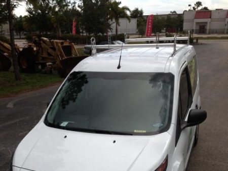 Ford Transit Connect Ladder Racks (2) Bar, 2014 or Newer Short Wheel Based Transit Connect